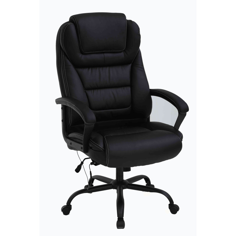 Office chair 500lbs ergonomic desk chair pu computer chair high back online executive chair with lumbar support